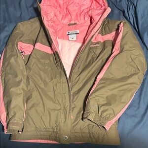 Columbia Kids' winter/ski Jacket in Pink and Brown